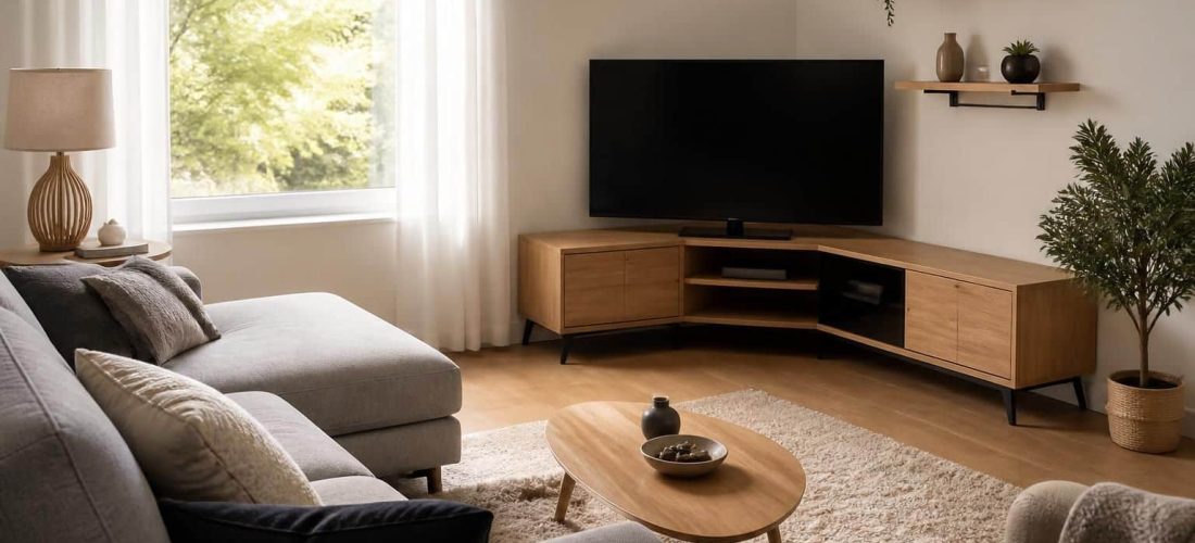 découvrez comment agencer efficacement un coin de salon en intégrant un meuble tv d'angle but pour optimiser l'espace et allier design et fonctionnalité.