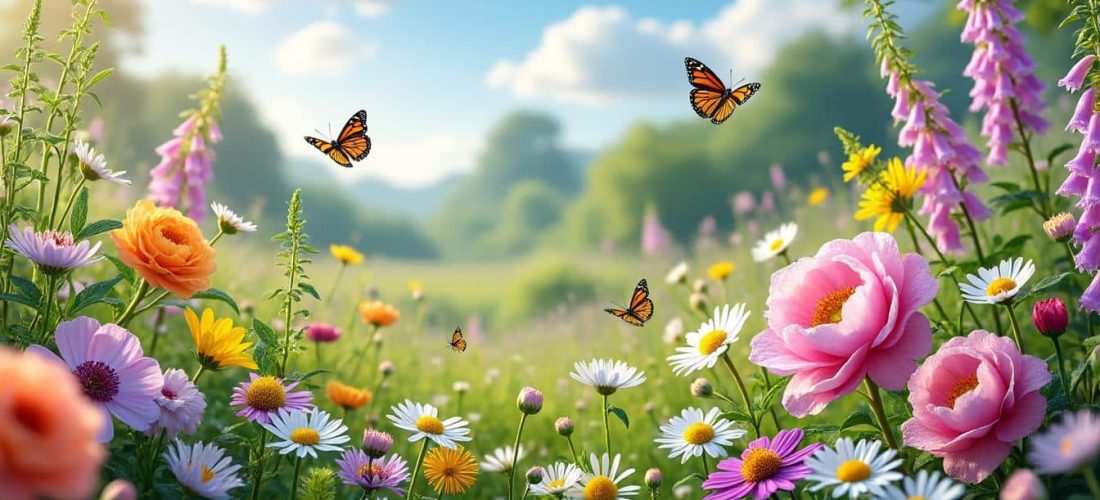 découvrez le charme naturel du jardin anglais, où les fleurs s'épanouissent librement pour créer un paysage harmonieux et sauvage.