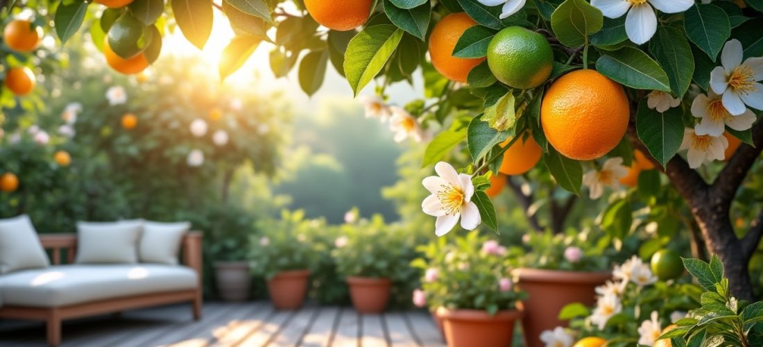 découvrez comment un jardin d'agrumes peut parfumer votre terrasse dès le printemps, apportant fraîcheur et ambiance agréable à votre espace extérieur.