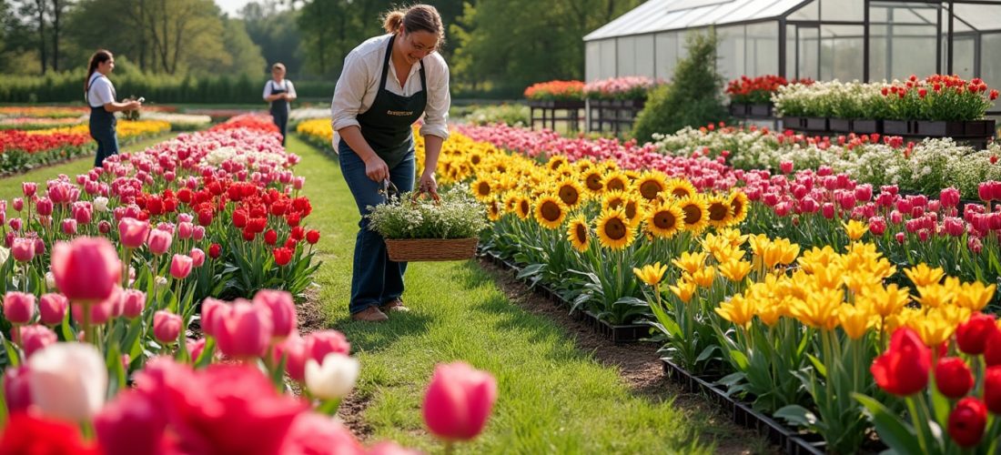 découvrez notre jardin de fleurs coupées offrant des bouquets frais et colorés toute l'année, parfaits pour chaque occasion.