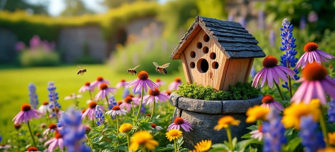 découvrez comment un jardin écologique contribue à la protection et à la survie des abeilles en favorisant un environnement naturel et respectueux de la biodiversité.