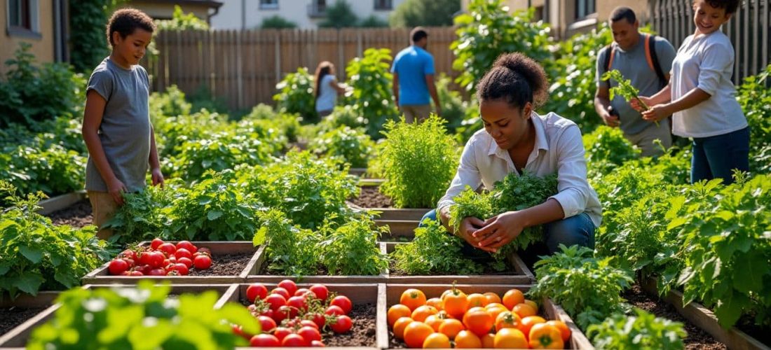 découvrez comment le jardin potager urbain permet aux citadins de consommer des produits frais en circuit court, favorisant une alimentation saine et locale.