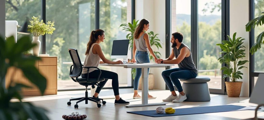 adoptez un lifestyle actif avec des mobiliers ergonomiques spécialement conçus pour protéger et soutenir votre dos au quotidien.