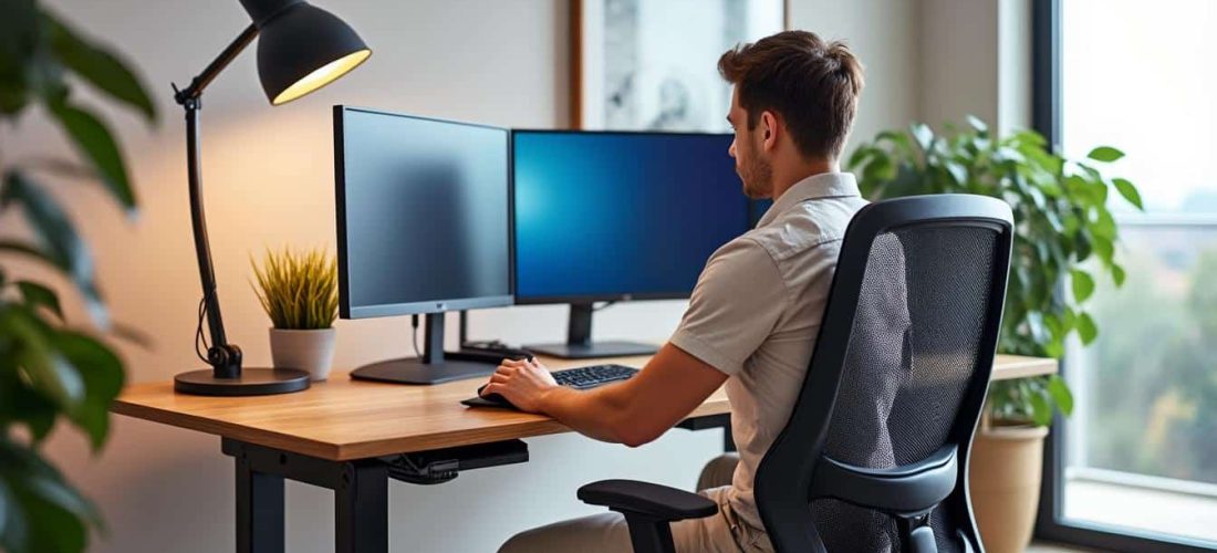 découvrez comment un meuble à hauteur réglable peut transformer votre espace de télétravail en améliorant votre posture, votre confort et votre productivité au quotidien.