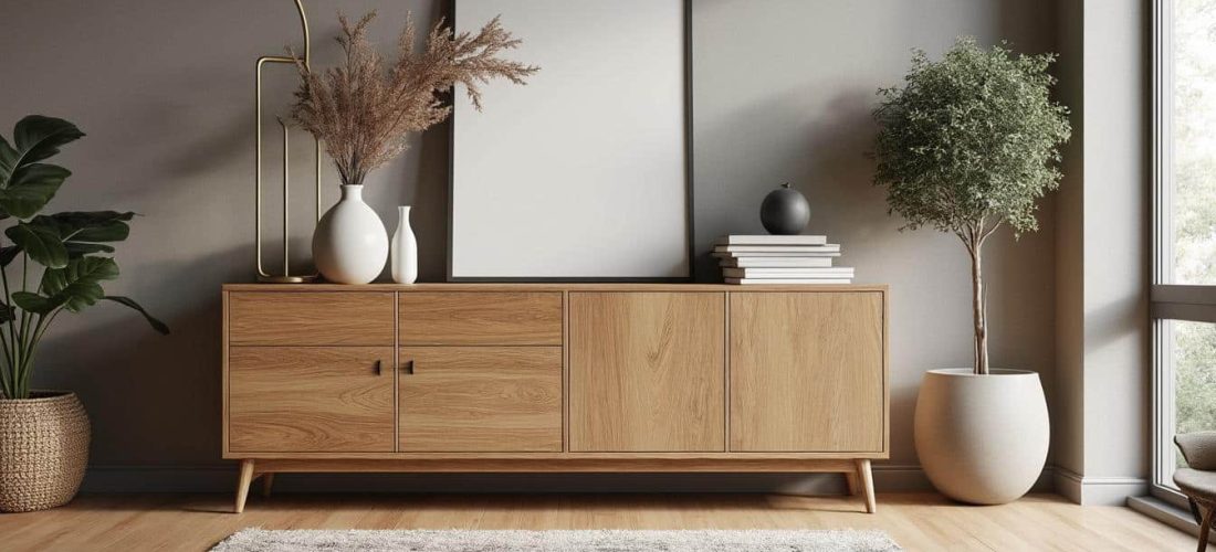 découvrez comment un meuble en chêne massif garantit la durabilité et l'élégance de votre salon, alliant robustesse et style intemporel pour un intérieur convivial.