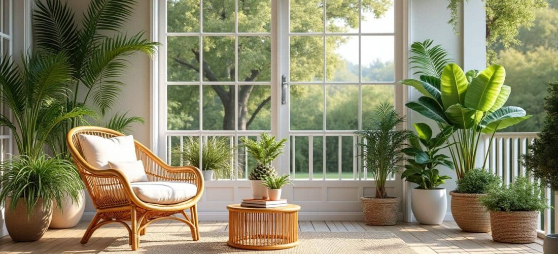 découvrez comment le meuble en rotin transforme votre véranda en un espace chaleureux et naturel, alliant élégance et confort pour une ambiance relaxante.
