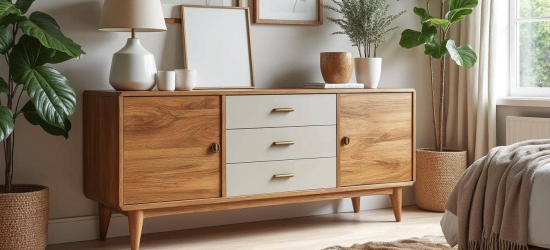 découvrez comment un meuble vintage relooké peut transformer votre chambre en un espace unique et chaleureux, alliant charme d'antan et modernité.