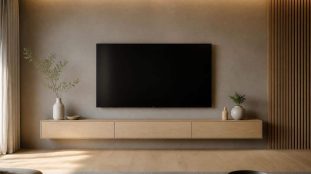 découvrez comment un meuble tv de faible profondeur 20 cm sublime votre mur de salon en optimisant l'espace avec style et fonctionnalité.