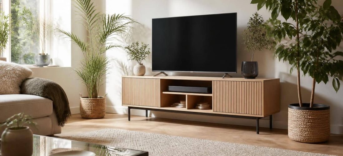 découvrez comment sublimer votre salon avec un meuble tv maison du monde, alliant style et fonctionnalité pour un intérieur chaleureux et tendance.