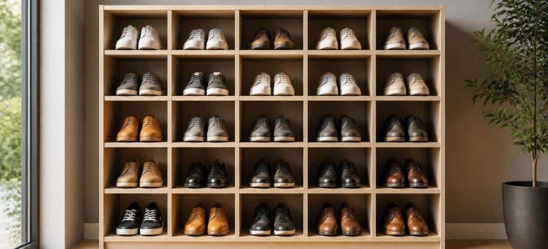 optimisez votre espace avec un meuble à chaussures pouvant accueillir 24 paires. organisez facilement toutes vos chaussures en un seul endroit, pour une maison ordonnée et élégante.